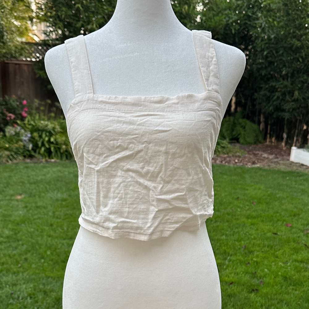 Madewell Cream Tank Top